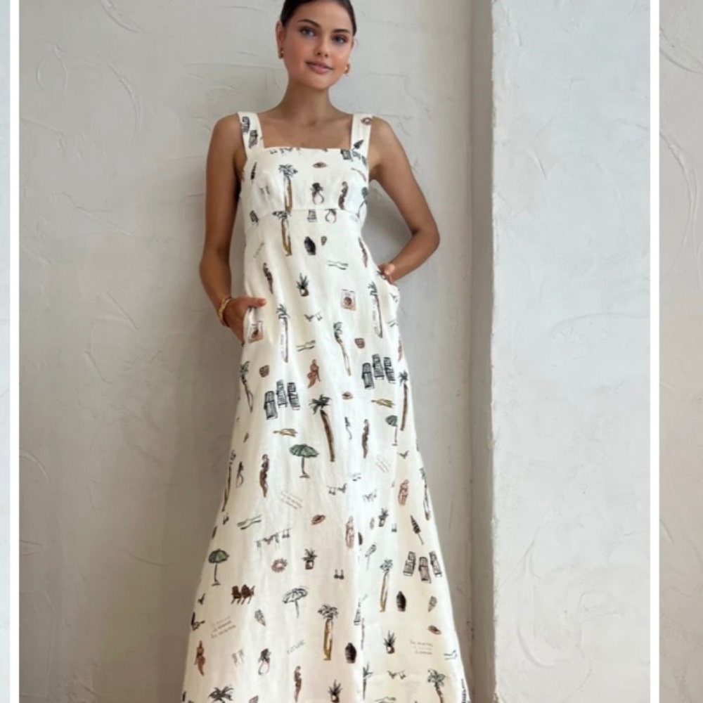 NWT Commense Tropical Print Dress